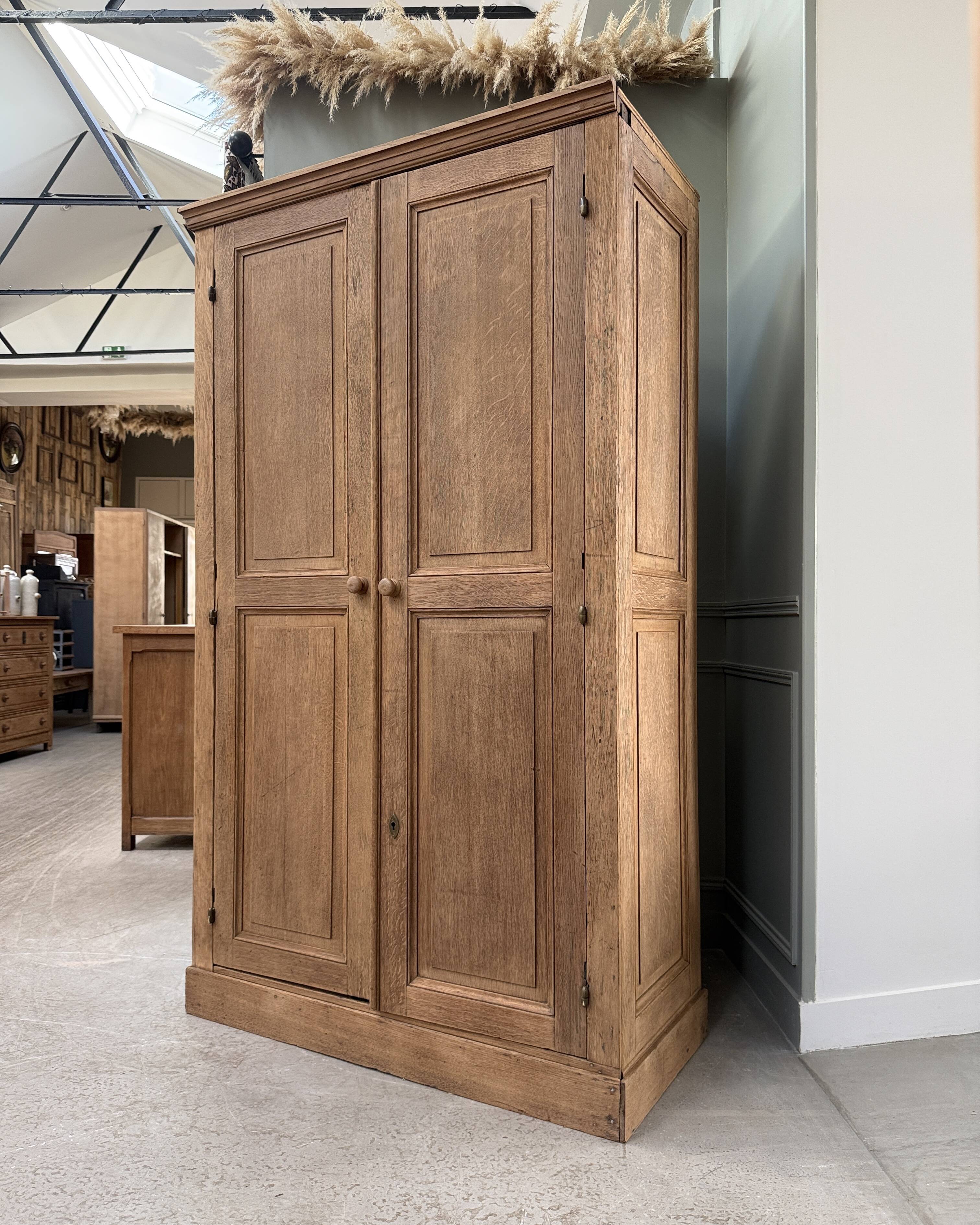 Parisian oak wardrobe (renovated)