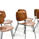 Mid century italian dining chairs 1960s