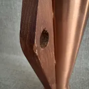 Dahlmann vase in copper, mid-century modern Scandinavian from the 50s/60s.