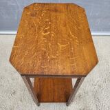 Art Deco Octagonal Console Table with 2 Trays