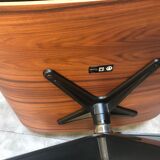 Lounger et ottoman par Charles et Ray Eames pour Herman Miller