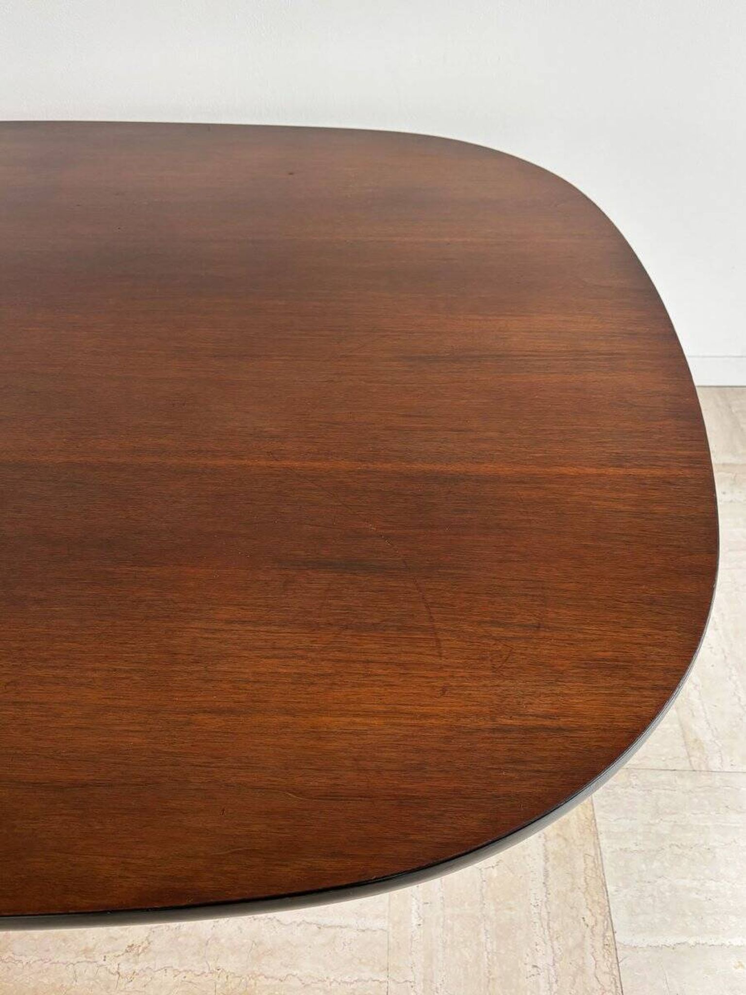 Large Wood and Aluminum Table by Charles & Ray Eames for Herman Miller, 1960s