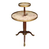 French side table with two shelves in wood from the 20th century