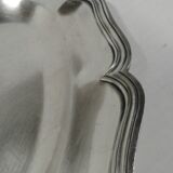 Flat oval silver metal Boulenger