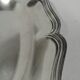 Flat oval silver metal Boulenger
