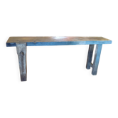 Old carpenter's workbench for furniture making.