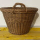 Basket - Vintage woven wicker basket