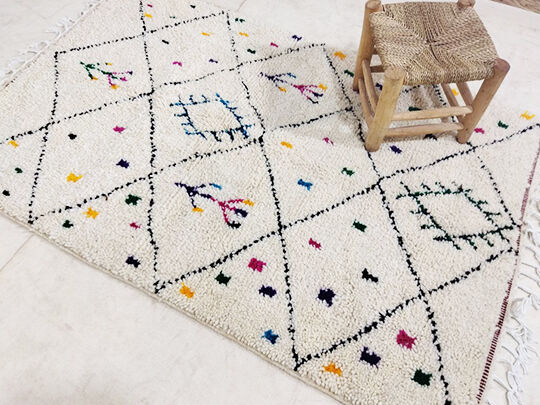 Tapis berbere marocain 175x112cm