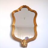 Louis XV style gilded mirror 38x58cm
