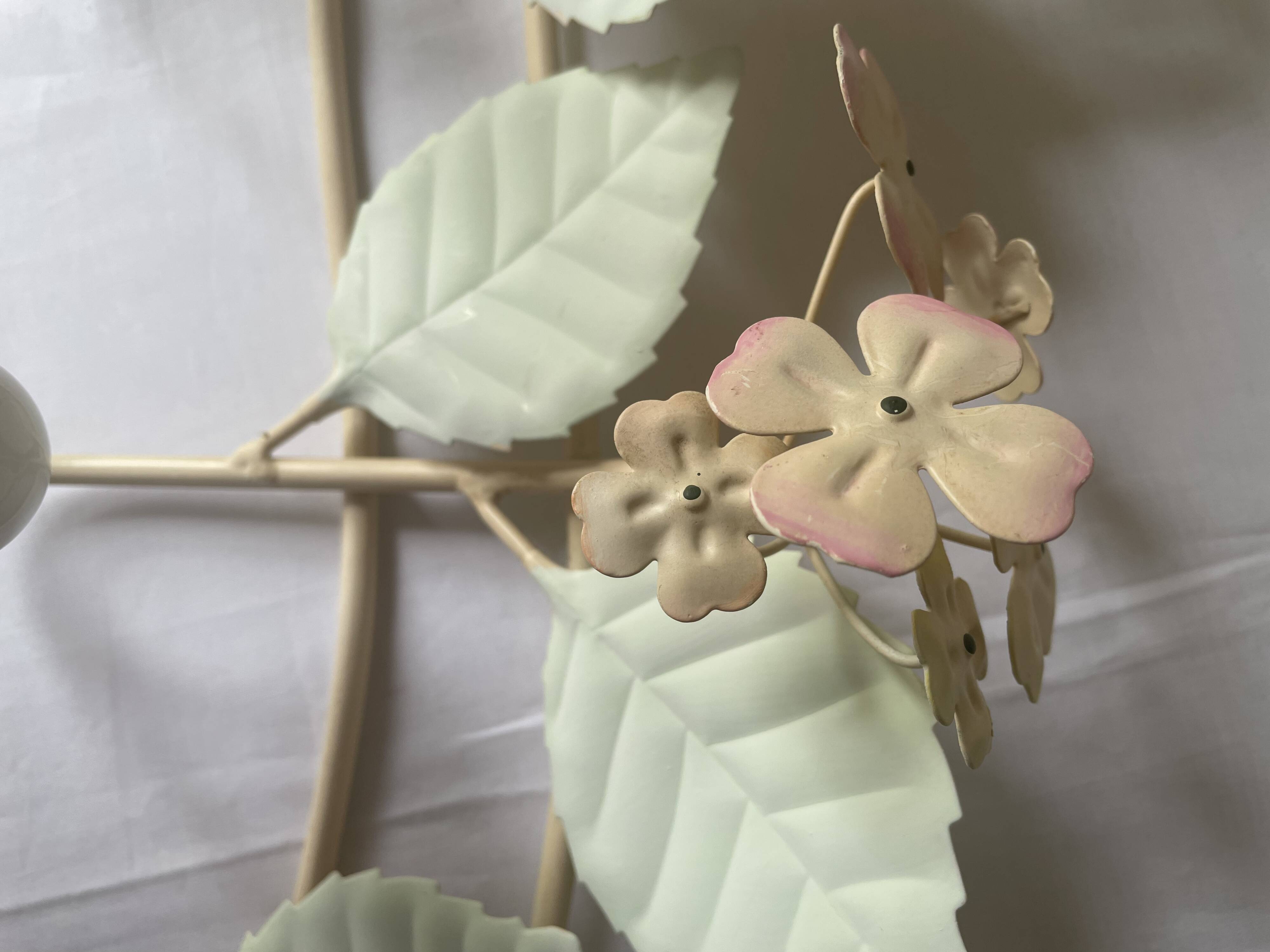 Hydrangea coat rack