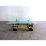 Coffee table by Maison Charles, France 1970s