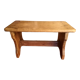 Wooden farm stool, handicraft, XIXh century