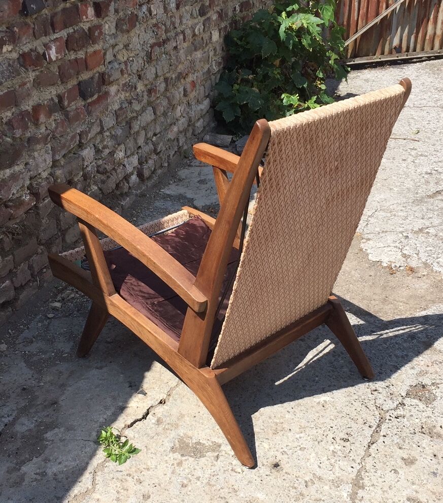 Free-Span armchair FS 116 France 1952