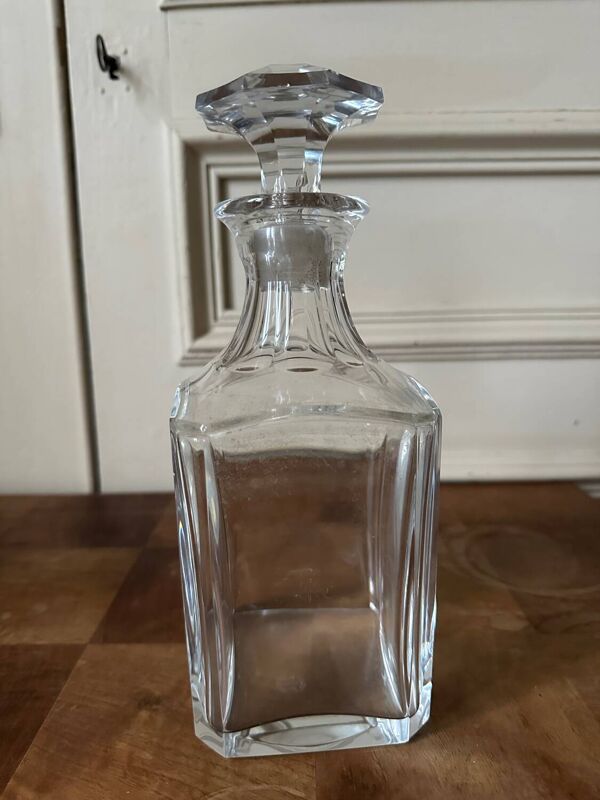 Carafe à whisky en cristal de baccarat, modèle perfection