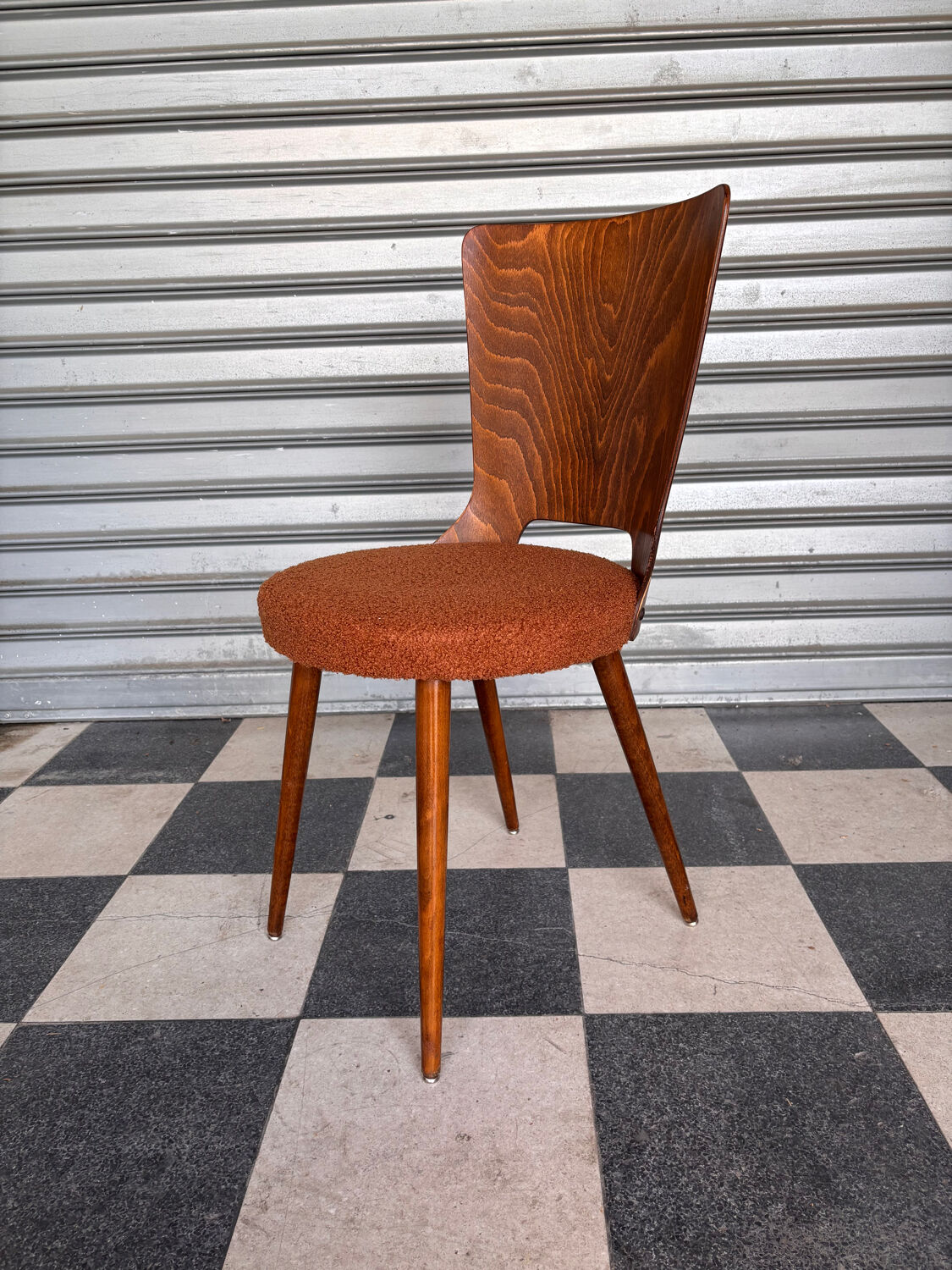 Set of 8 Baumann bistro chairs