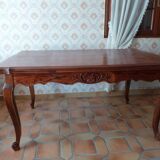 Louis xv style oak table