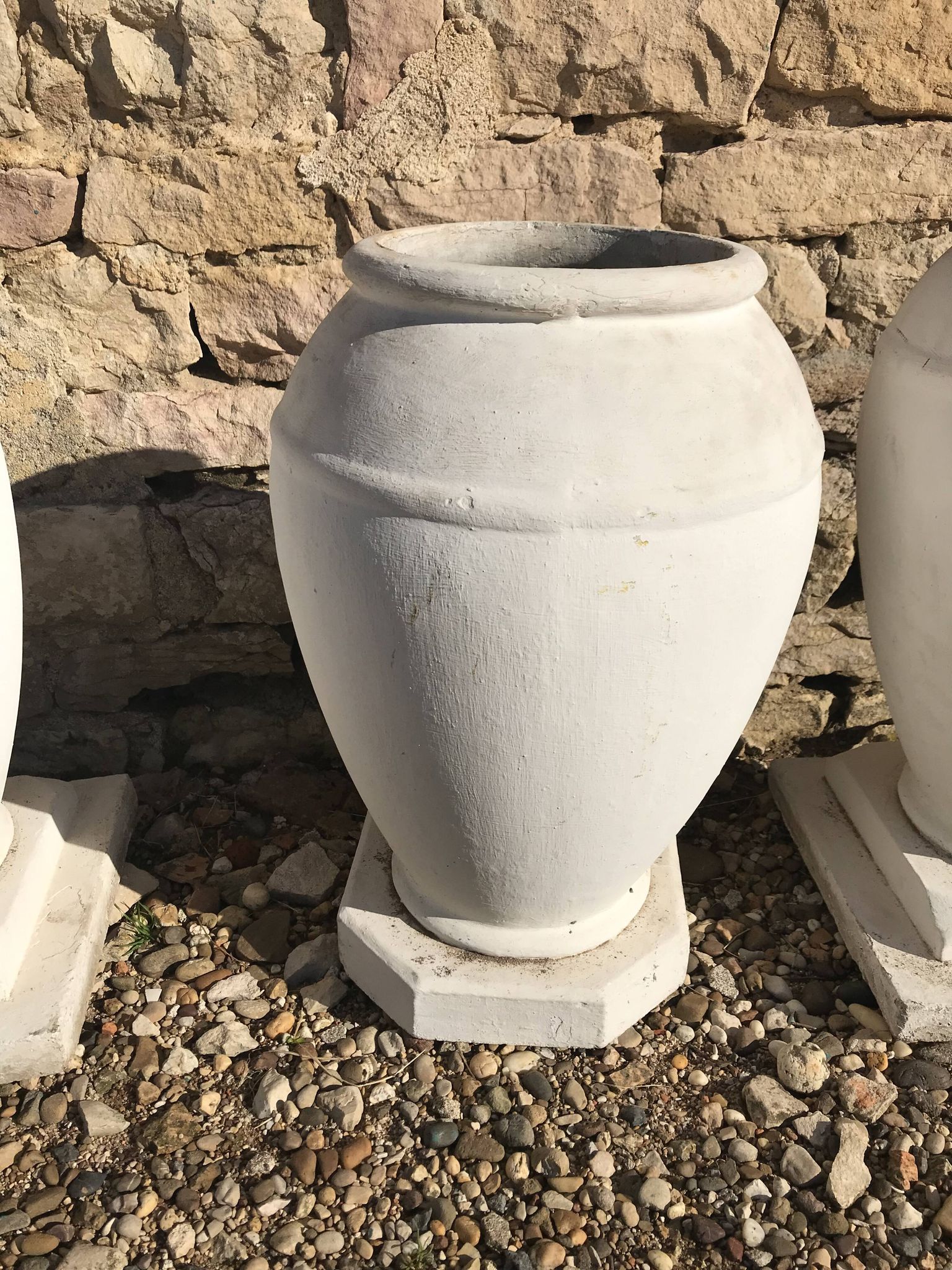 Lot of 3 stone jars