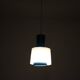 1960s Ceramics hanging lamp by Aldo Londi for Bitossi, Italy