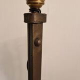 Jean Pierre Ryckaert wrought iron floor lamp 1960 brutalist