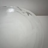 Murano Italy La Murrina thick glass fruit bowl