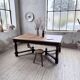 Oak table in Louis XIV style 1900