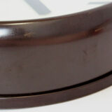 Bakelite railway clock from pragotron, 1950s