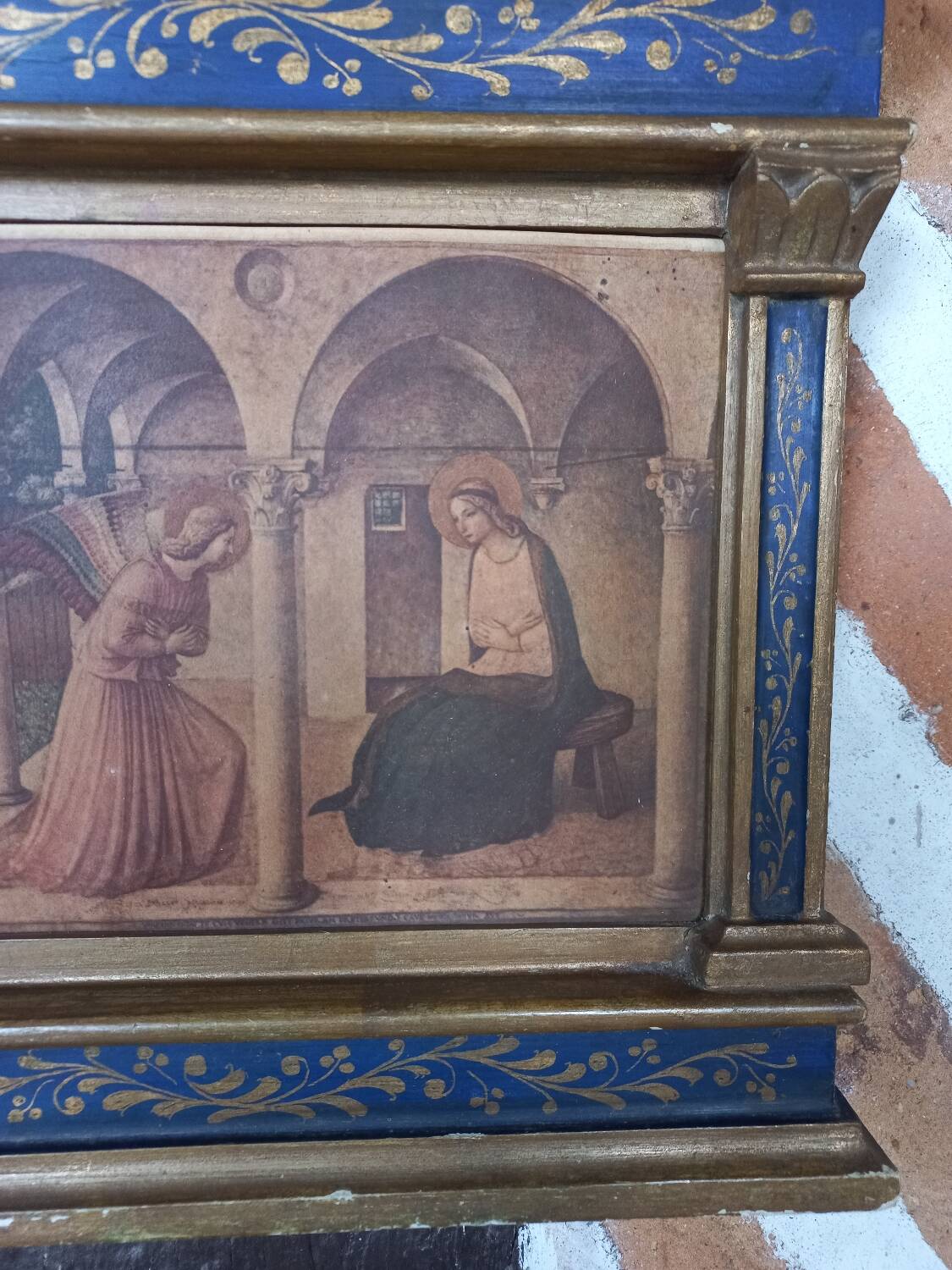 Religious frame painting