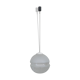 Two tone glass pendant light