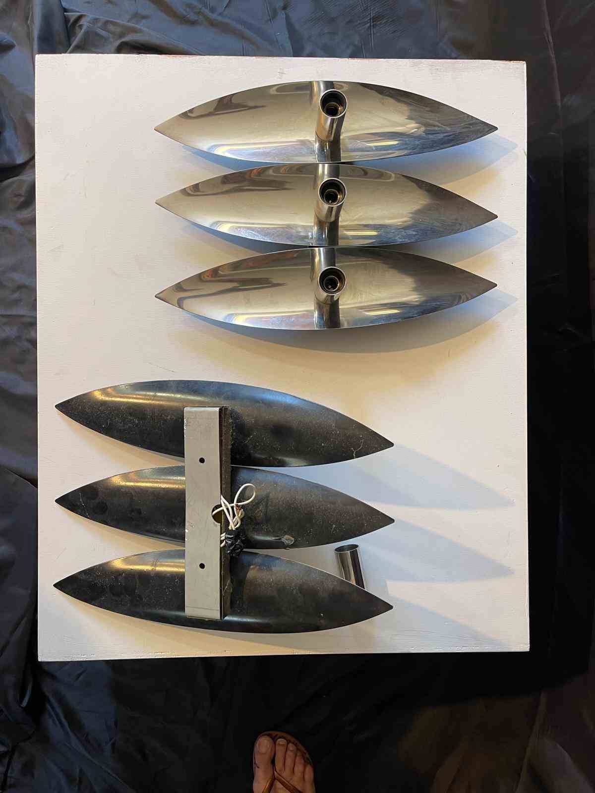 Pair of wall lights