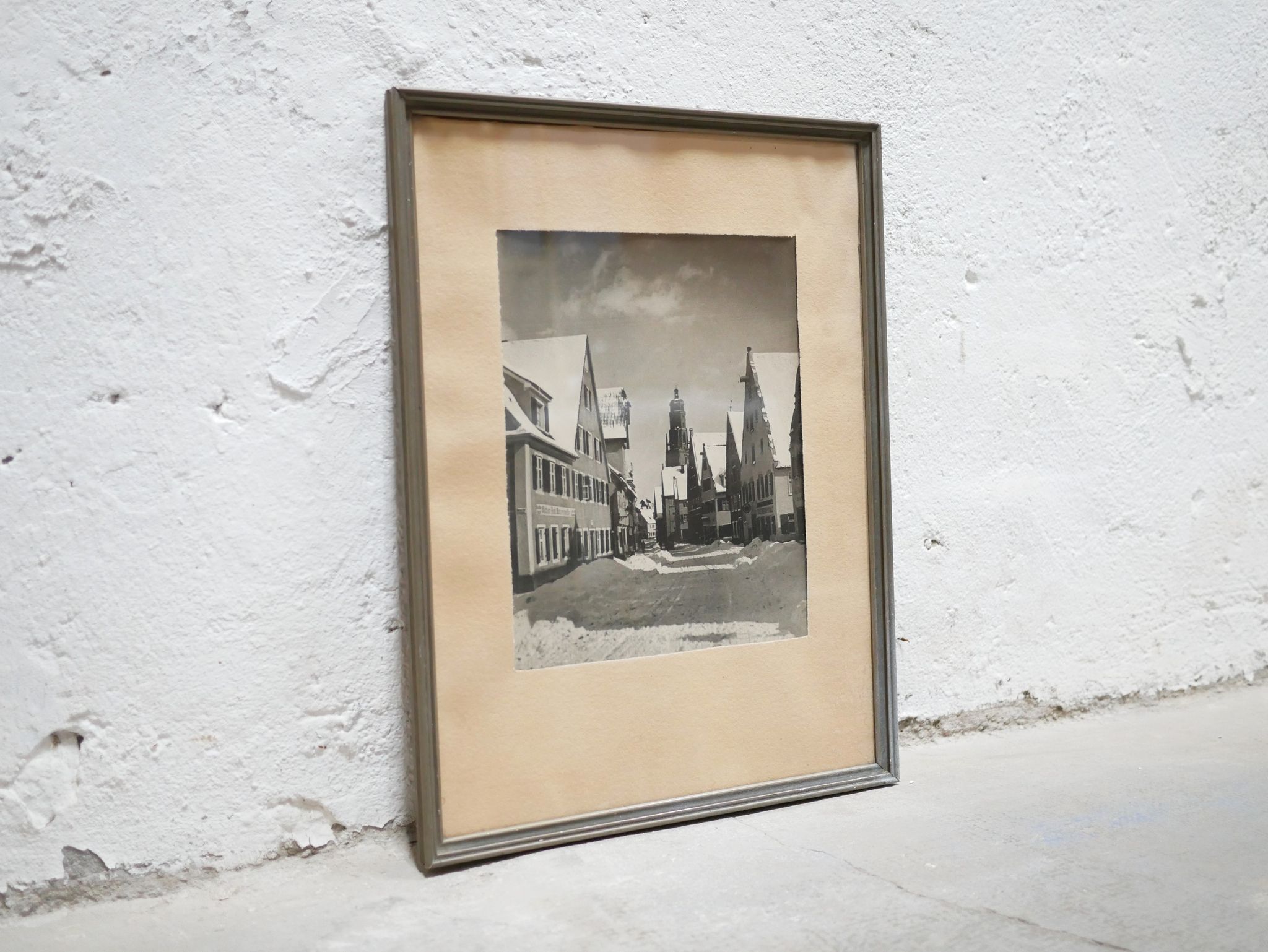 Photographie vintage en noir et blanc