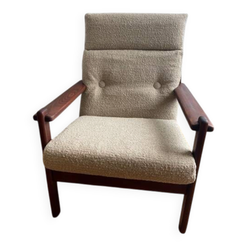 Scandinavian teak armchair 1960