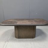Paul Kingma attributed coffee table, 1980s
