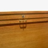 Dutch Library Office Storage Cabinet with Sliding Door