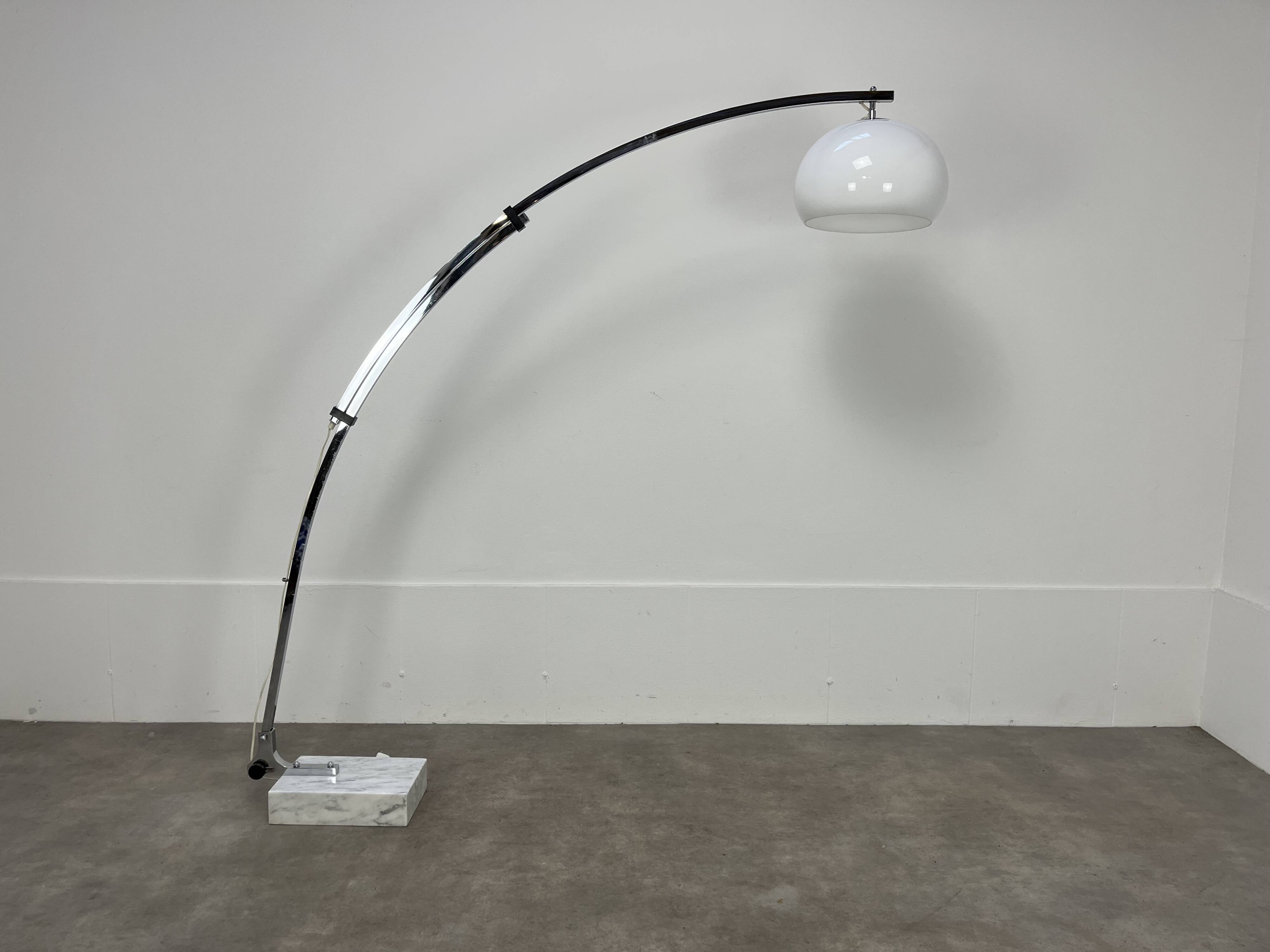 Goffredo Reggiani arc floor lamp, 1970s