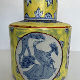 Faience ginger pot