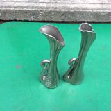 Duo of vases "swan"
