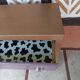 Small vintage tricolor chest of drawers