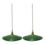 Enamelled sheet metal suspensions