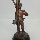 Bougeoirs putti musicians