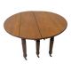 Louis Philippe six-legged table in solid cherry wood, 19th century