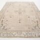 Tapis oriental vintage beige
