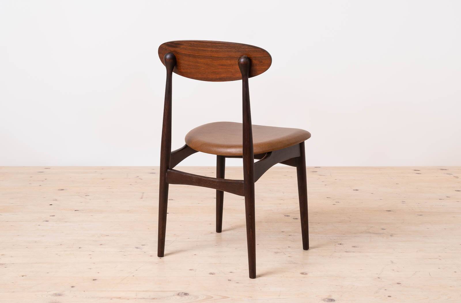 Set of 8 Dining Chairs by Fredrik Kayser for Viken Møbelfabrikk, model no.