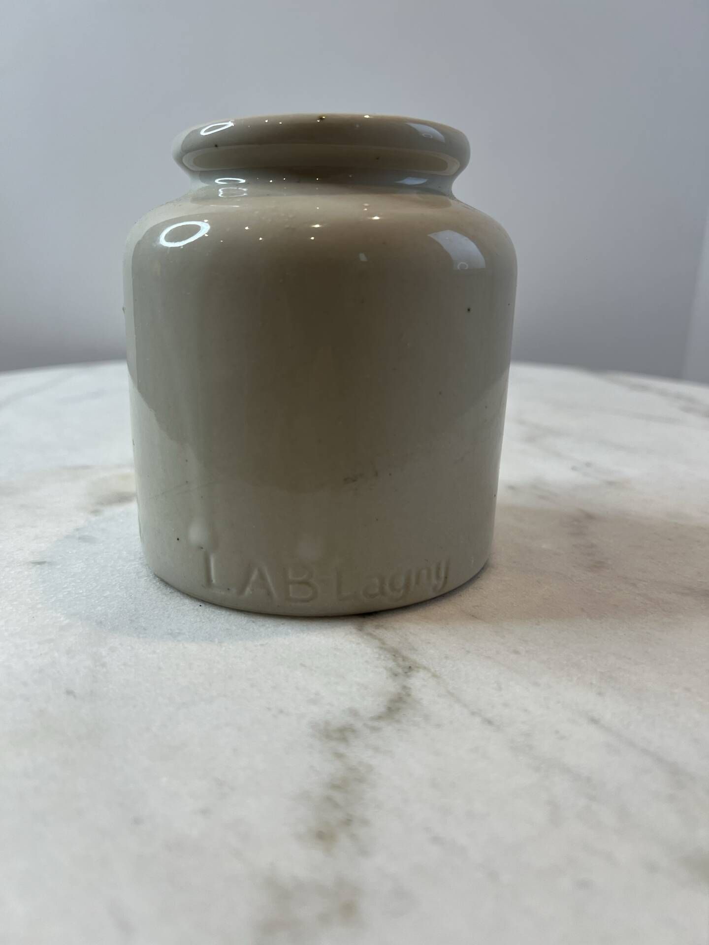 Glazed stoneware pot LAB Lagny