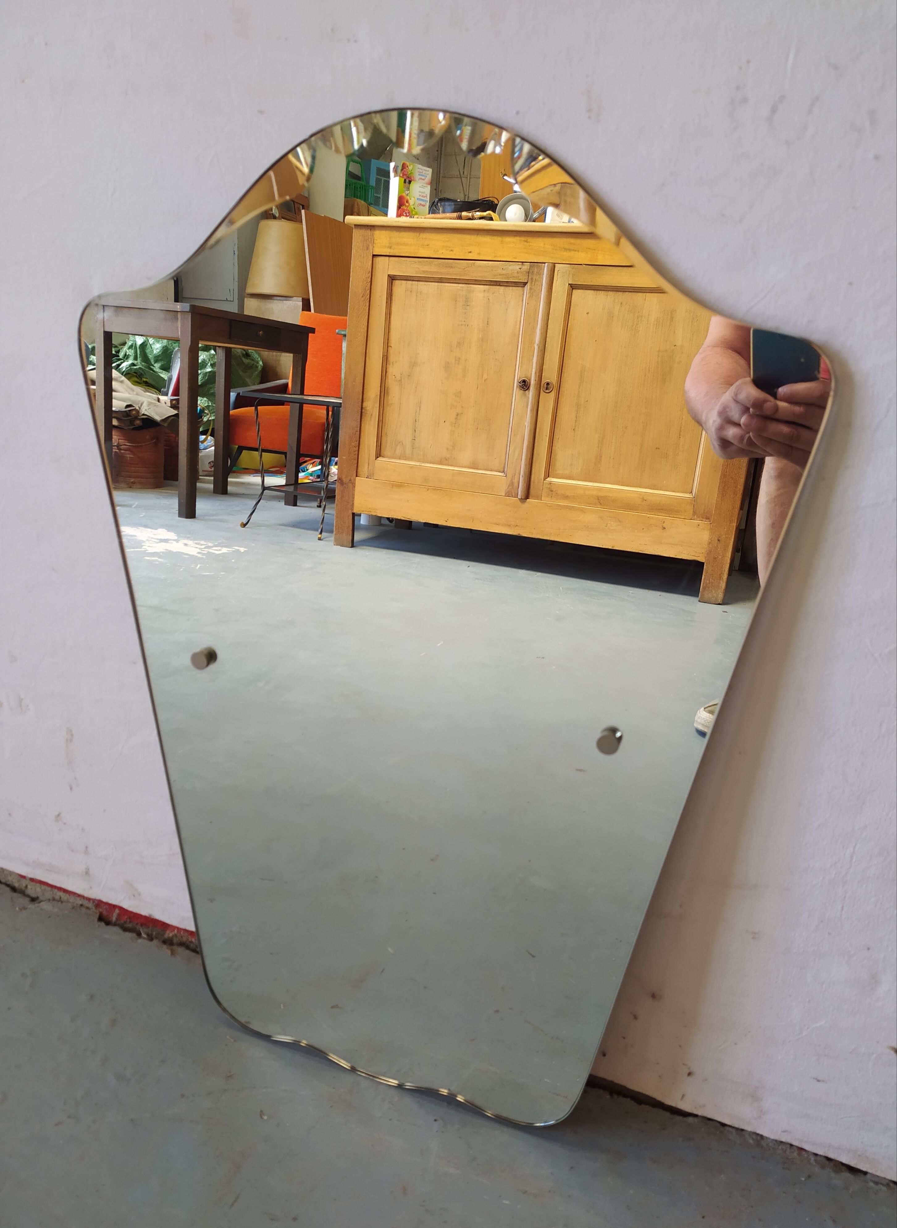 Baroque mirror 71x51cm