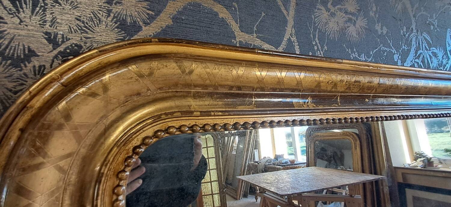 Louis Philippe period mirror 141x100