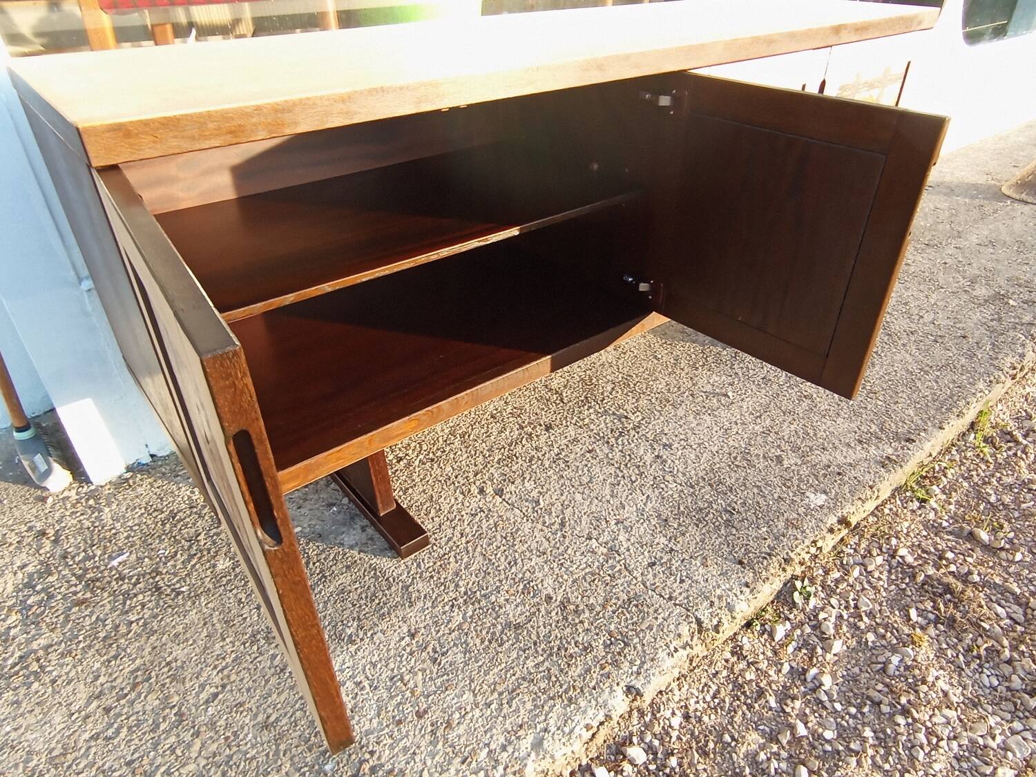 Scandinavian brutality sideboard gangso mobler