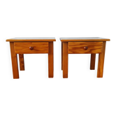 Pair of vintage nightstands 1980