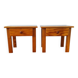 Pair of vintage nightstands 1980