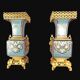 Pair of Japanese-style Cloisonné Vases Attributed to Ferdinand Barbedienne (1810-1892) And