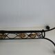 Wrought iron luster 3 branches day offpasped